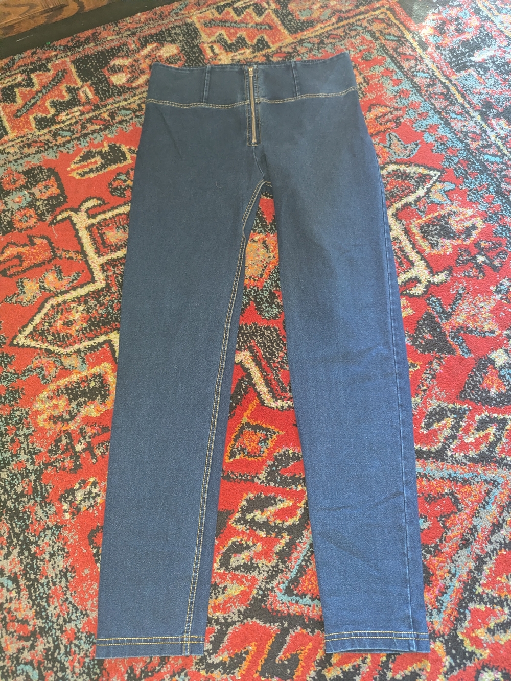 Freddy Dark Blue High-Rise Jeggings